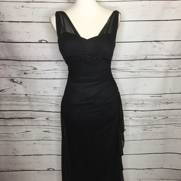 David's Bridal Dresses Davids Bridal Black Formal Dress Poshmark